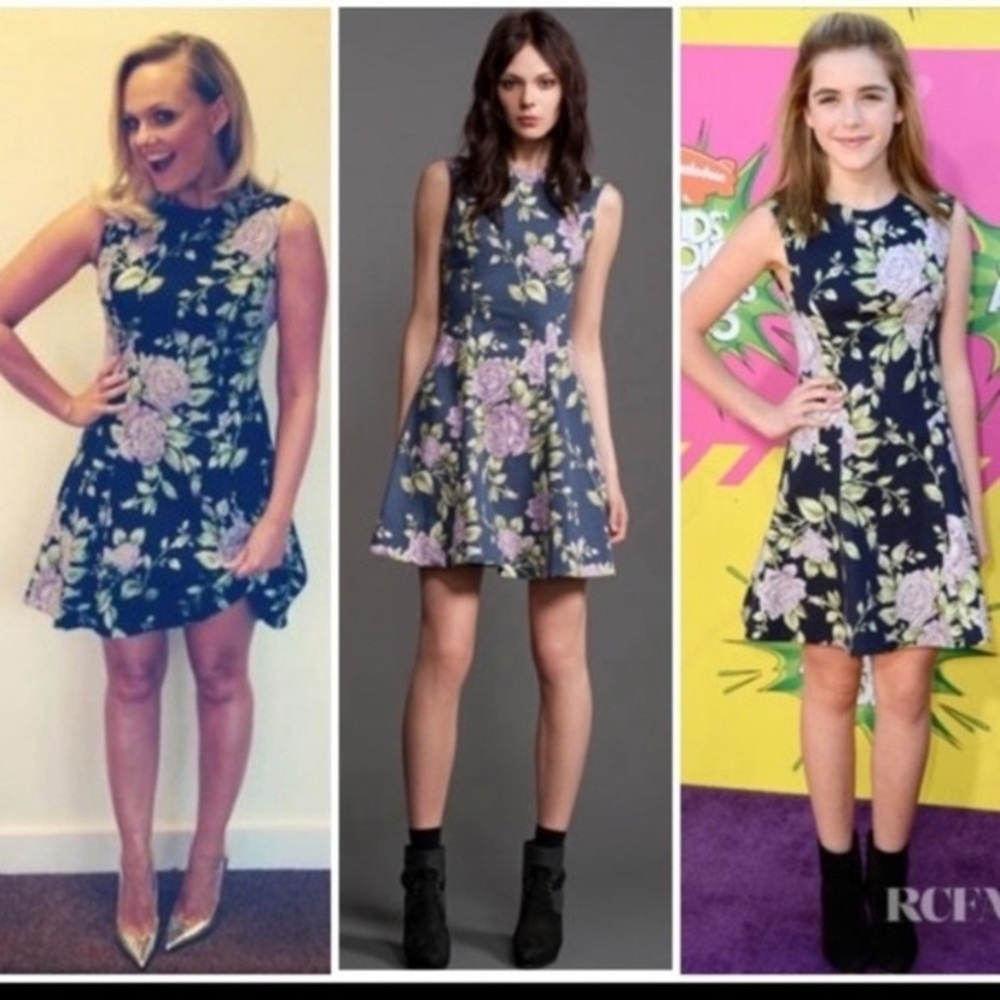 Rag & Bone Ruby Sleeveless Floral Print A Line Mi… - image 6